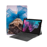 the Hero Image of Personalized Microsoft Surface Pro and Go Case with Dog design