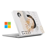 The #1 bestselling Personalized microsoft surface laptop Case with Marble Flower design