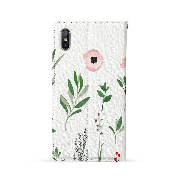 Buy Monogrammed Personalized Huawei Wallet Case - Flat Flower – Vista Case