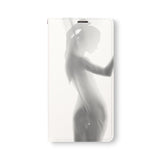 Front Side of Personalized Samsung Galaxy Wallet Case with SexyGirl design