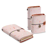three size of midori style traveler's notebooks with Baby design