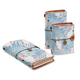 three size of midori style traveler's notebooks with Bird design