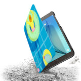 the drop protection feature of Personalized Samsung Galaxy Tab Case with Beach design