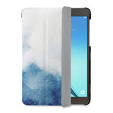 auto on off function of Personalized Samsung Galaxy Tab Case with Abstract Ink Painting design - swap
