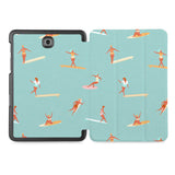 the whole printed area of Personalized Samsung Galaxy Tab Case with Summer design