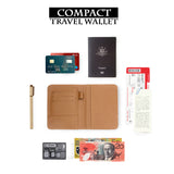 how to use compact size personalized RFID blocking passport travel wallet with Liama And Cactus design