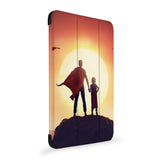 the side view of Personalized Samsung Galaxy Tab Case with Father Day design