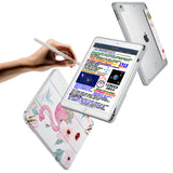 Vista Case iPad Premium Case with Flamingo Design has trifold folio style designed for best tablet protection with the Magnetic flap to keep the folio closed.