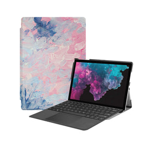 the Hero Image of Personalized Microsoft Surface Pro and Go Case with Oil Painting Abstract design