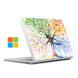 The #1 bestselling Personalized microsoft surface laptop Case with Watercolor Flower design