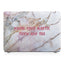 Macbook Case - Positive Quote - Know Your Worth Then Add Tax
