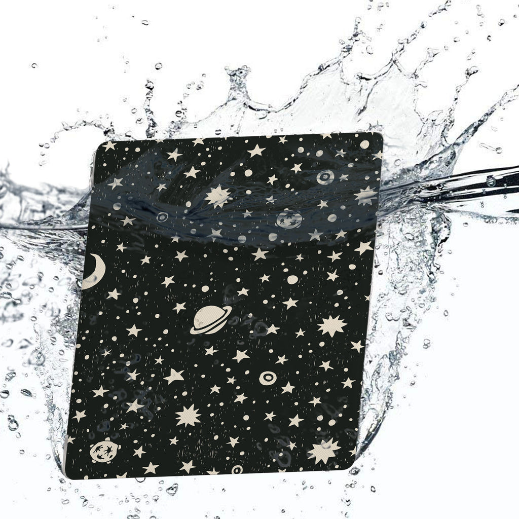 Water-safe fabric cover complements your Kindle Oasis Case with Space design
