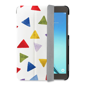 auto on off function of Personalized Samsung Galaxy Tab Case with Geometry Pattern design - swap