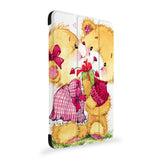 the side view of Personalized Samsung Galaxy Tab Case with Bear design
