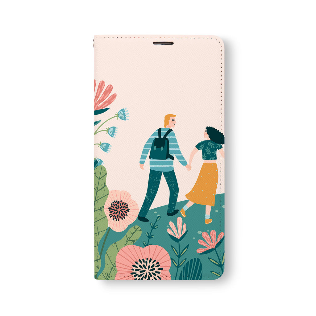 Front Side of Personalized Samsung Galaxy Wallet Case with LoveYouForeverTang design