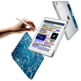 Vista Case iPad Premium Case with Ocean Design has trifold folio style designed for best tablet protection with the Magnetic flap to keep the folio closed.