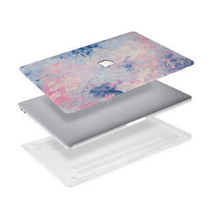 Ultra-thin and lightweight two-piece hardshell case with Oil Painting Abstract design is easy to apply and remove - swap
