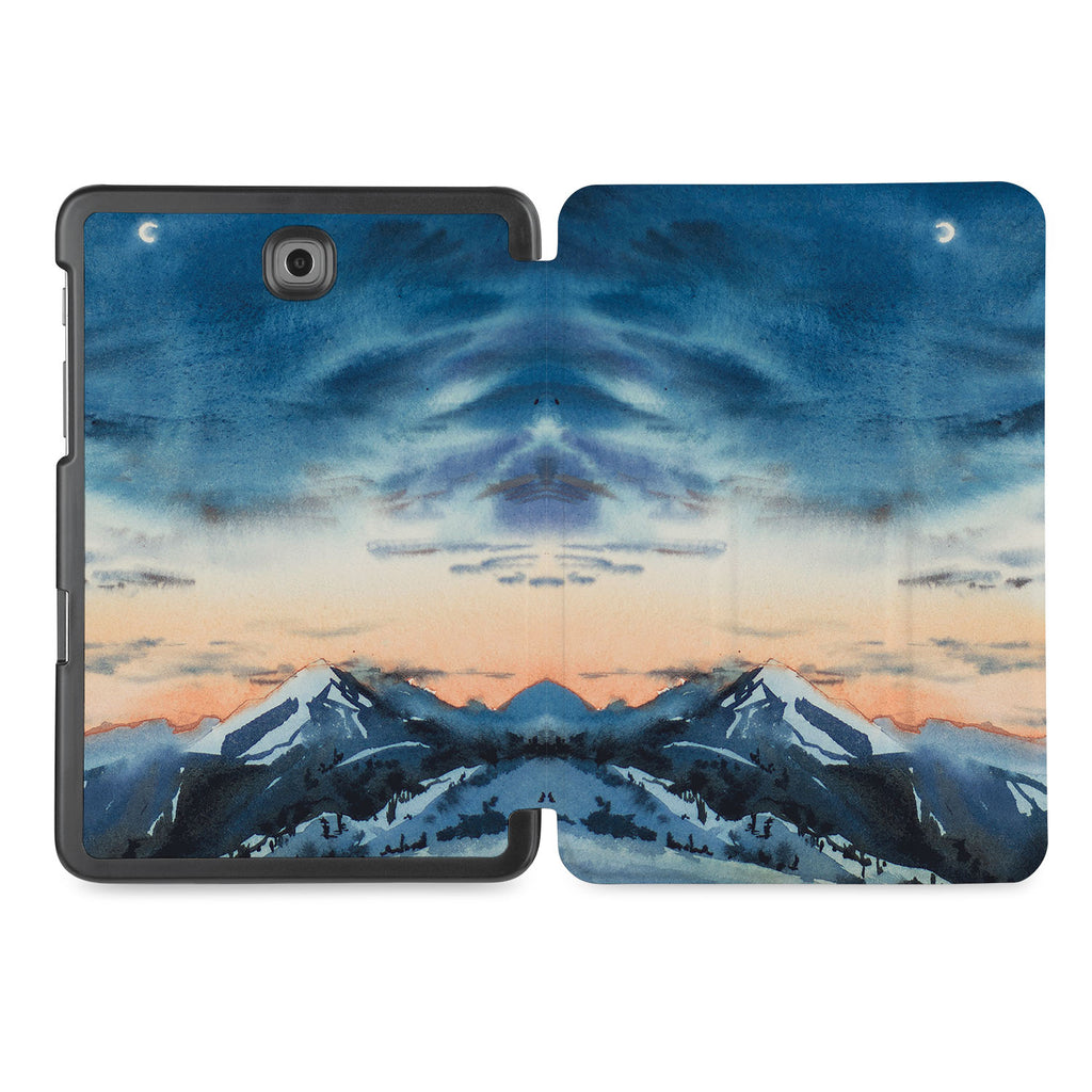 the whole printed area of Personalized Samsung Galaxy Tab Case with Landscape design