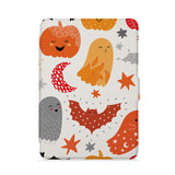 front view of personalized kindle paperwhite case with Halloween design - swap