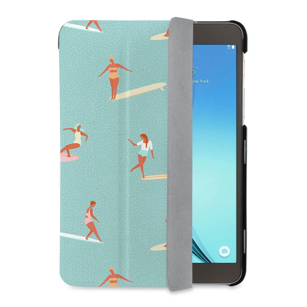 auto on off function of Personalized Samsung Galaxy Tab Case with Summer design - swap