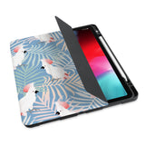 personalized iPad case with pencil holder and Bird design - swap