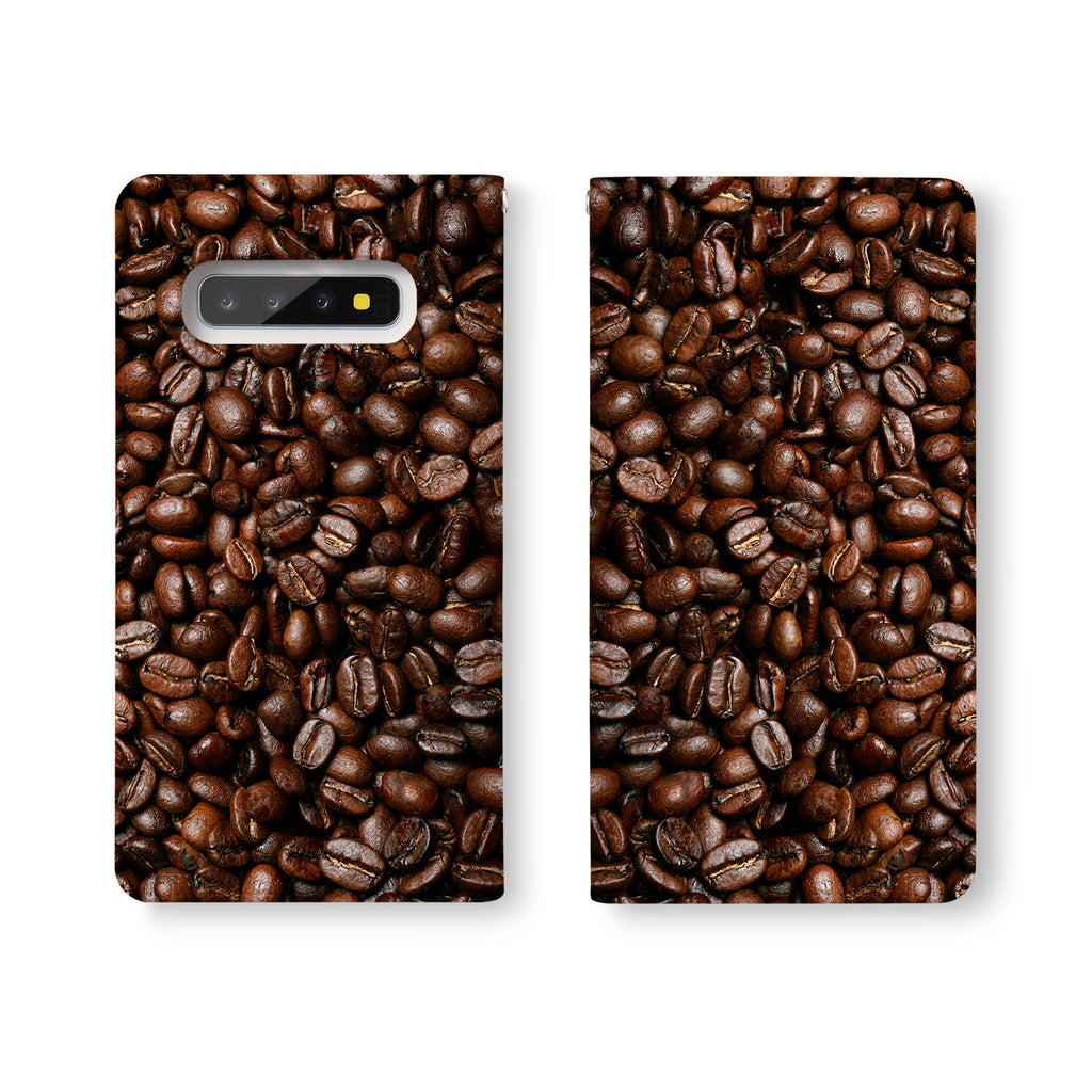 Personalized Samsung Galaxy Wallet Case with Coffee desig marries a wallet with an Samsung case, combining two of your must-have items into one brilliant design Wallet Case. 