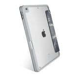 Vista Case iPad Premium Case with Astronaut Space Design has HD Clear back case allowing asset tagging for the tablet in workplace environment.