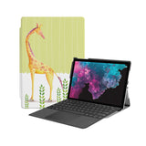 the Hero Image of Personalized Microsoft Surface Pro and Go Case with Cute Animal 2 design