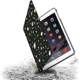 Drop protection from the personalized iPad folio case with Space design 