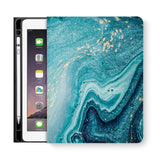 frontview of personalized iPad folio case with 04 design