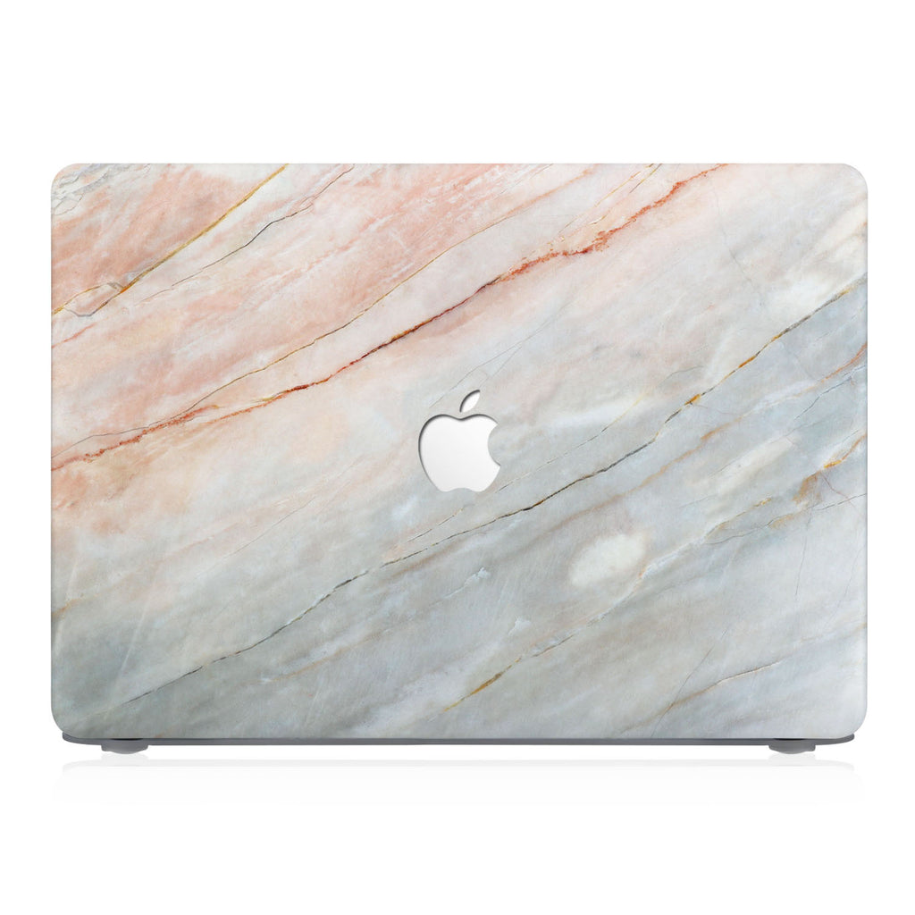 Marble and Gold with Logo  Custom laptop case, Marble macbook