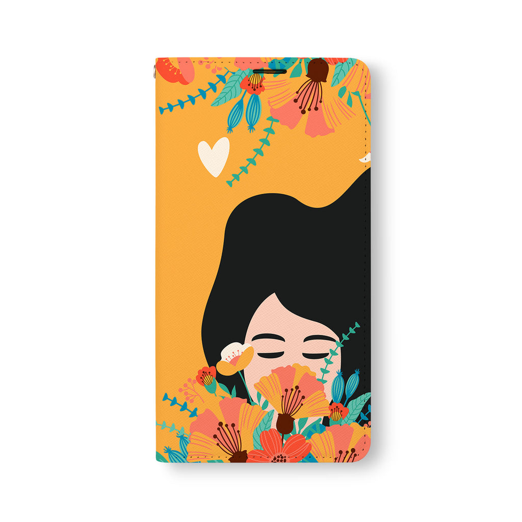 Front Side of Personalized Samsung Galaxy Wallet Case with 3 design