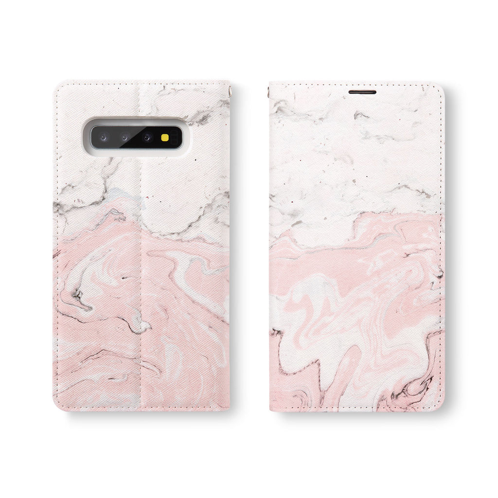 Personalized Samsung Galaxy Wallet Case with Marble desig marries a wallet with an Samsung case, combining two of your must-have items into one brilliant design Wallet Case. 