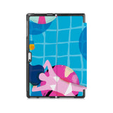the back side of Personalized Microsoft Surface Pro and Go Case with Beach design
