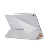 Balance iPad SeeThru Casd with Pink Flower Design has a soft edge-to-edge liner that guards your iPad against scratches.
