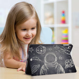 Enjoy the videos or books on a movie stand mode with the personalized iPad folio case with Astronaut Space design