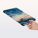 a hand is holding the Personalized Samsung Galaxy Tab Case with Landscape design