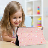 Enjoy the videos or books on a movie stand mode with the personalized iPad folio case with Baby design