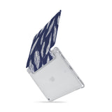 iPad SeeThru Casd with Feather Design  Drop-tested by 3rd party labs to ensure 4-feet drop protection