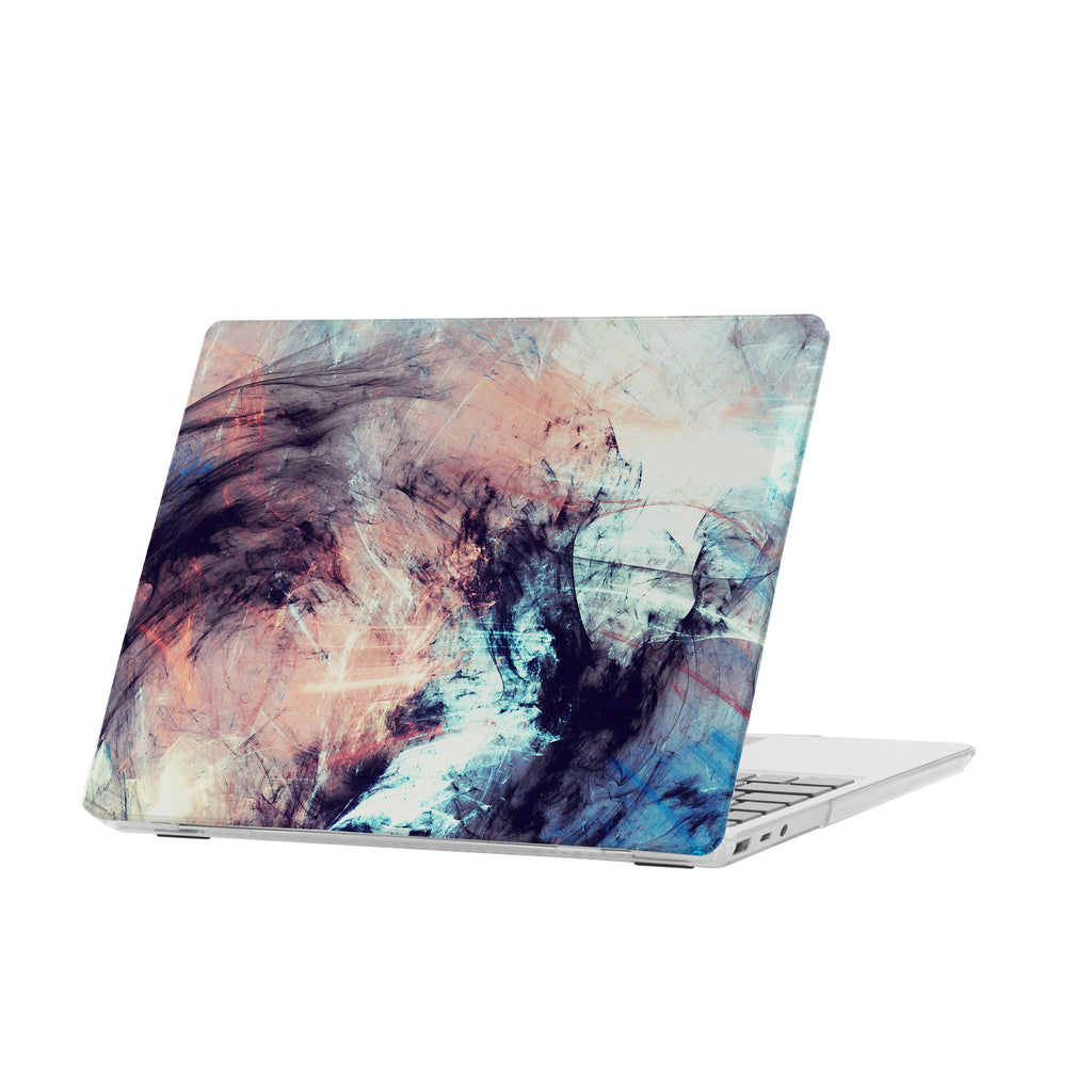 personalized microsoft laptop case features a lightweight two-piece design and Futuristic print