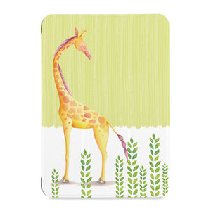the front view of Personalized Samsung Galaxy Tab Case with Cute Animal 2 design