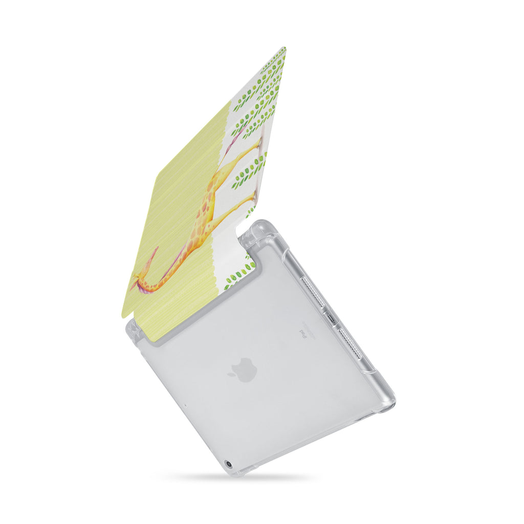 iPad SeeThru Casd with Cute Animal 2 Design  Drop-tested by 3rd party labs to ensure 4-feet drop protection