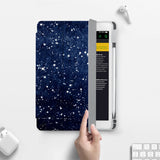 Vista Case iPad Premium Case with Galaxy Universe Design has built-in magnets are strategically placed to put your tablet to sleep when not in use and wake it up automatically when you need it for an extended battery life.