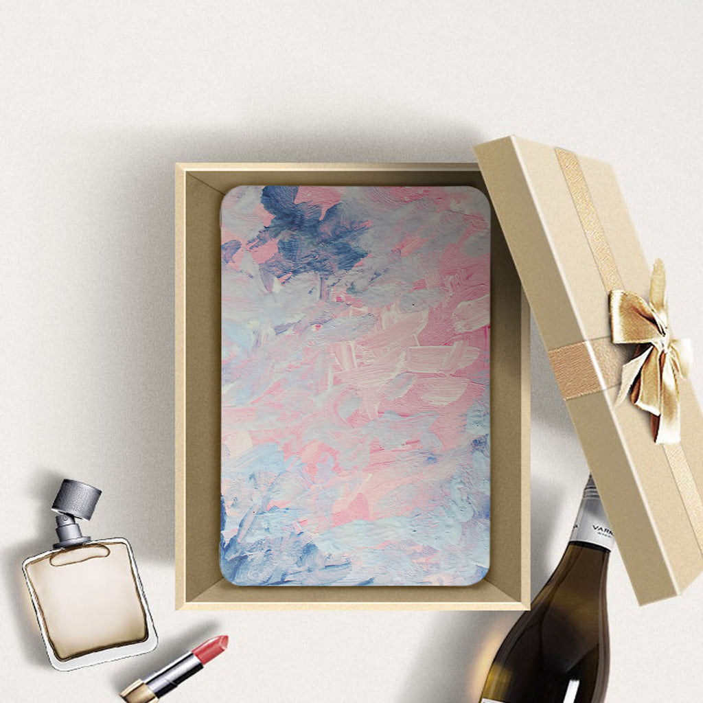 Personalized Samsung Galaxy Tab Case with Oil Painting Abstract design in a gift box