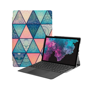 the Hero Image of Personalized Microsoft Surface Pro and Go Case with Aztec Tribal design