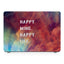 Macbook Case - Positive Quote - Happy Mind Happy Life