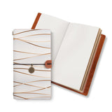 opened midori style traveler's notebook with Luxury design