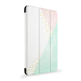 the side view of Personalized Samsung Galaxy Tab Case with Simple Scandi Luxe design