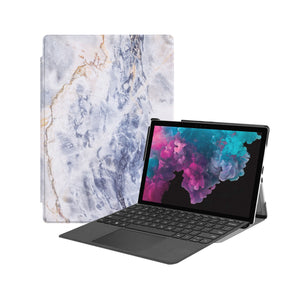 the Hero Image of Personalized Microsoft Surface Pro and Go Case with Marble design