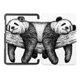the whole printed area of Personalized Samsung Galaxy Tab Case with Cute Animal design